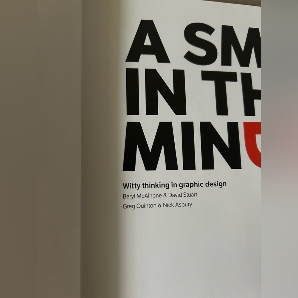 A Smile in the Mind: Witty Thinking in Graphic Design Phaidon publishers, design - Picture 7 of 9